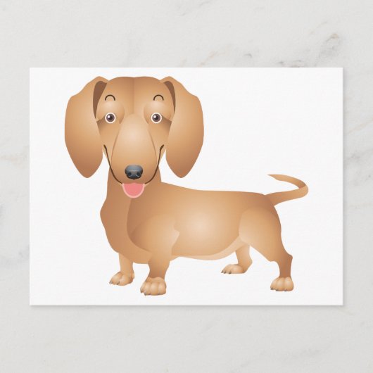 Carte postale blanche pour Chien Chien Chien Chien (Devant)