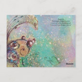 Carte Postale BLANCHIMES DE MER / Plante de papillon magique (Dos)