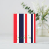 Carte Postale Blancs, Bleus Et Rouges (Debout devant)