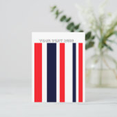 Carte Postale Blancs, Bleus Et Rouges (Debout devant)