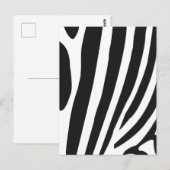 Carte Postale Blancs noirs et blancs (Devant / Derrière)