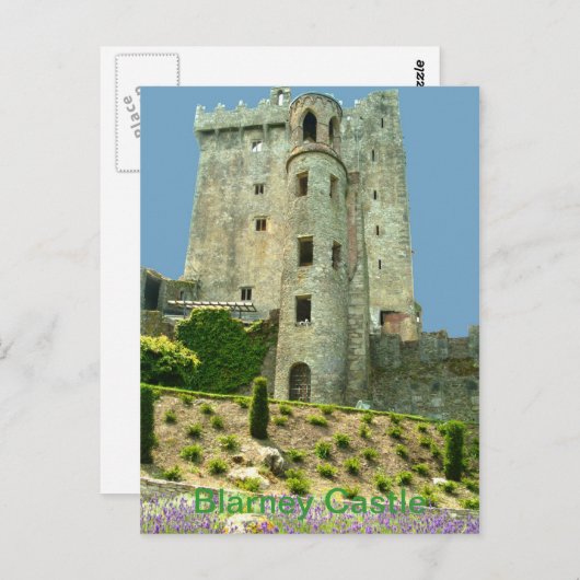 Carte Postale Blarney Castle Comté Cork (Devant / Derrière)