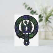 Carte Postale Blason de clan Johnstone (Debout devant)