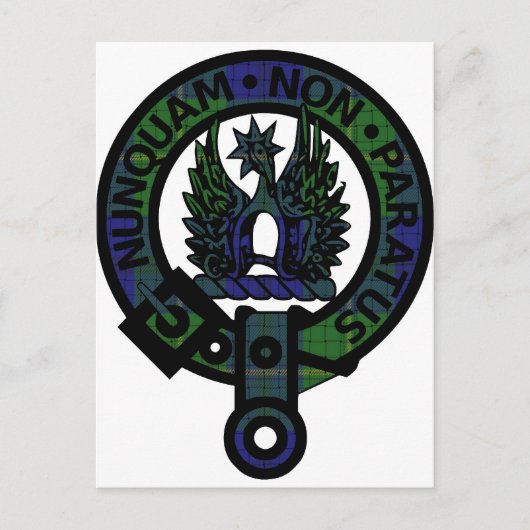 Carte Postale Blason de clan Johnstone (Devant)