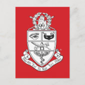 Carte Postale Blason de Kappa Psi (Devant)