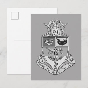 Carte Postale Blason de Kappa Psi