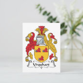 Carte Postale Blason de la famille Urquhart (Debout devant)