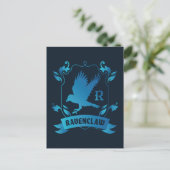 Carte Postale Blason de la maison RAVENCLAW™ orné (Debout devant)