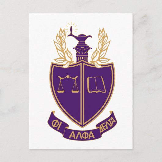 Carte Postale Blason de la P.A.D. (Devant)