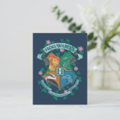 Carte Postale Blason floral HOGWARTS™ (Debout devant)