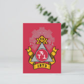 Carte Postale Blason Phi Sigma Kappa (Debout devant)