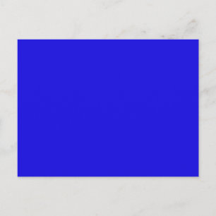 Carte Postale Blau