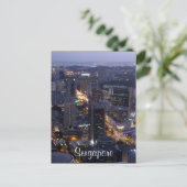 Carte Postale bldgs singapour (Debout devant)