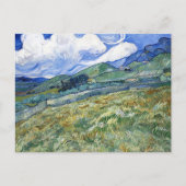 Carte Postale Blé Fields Mountains Vincent van Gogh (Devant)