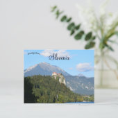 Carte Postale Bled Castle in Bled Lake Region of Slovenia (Debout devant)