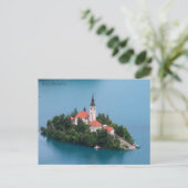 Carte Postale Bled Slovénie (Debout devant)