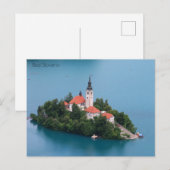 Carte Postale Bled Slovénie (Devant / Derrière)