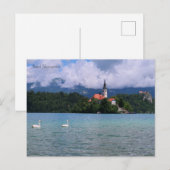 Carte Postale Bled Slovénie (Devant / Derrière)