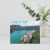 Carte Postale Bled Slovénie (Debout devant)