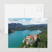 Carte Postale Bled Slovénie (Devant / Derrière)
