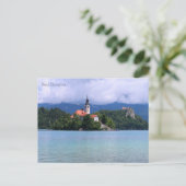 Carte Postale Bled Slovénie (Debout devant)