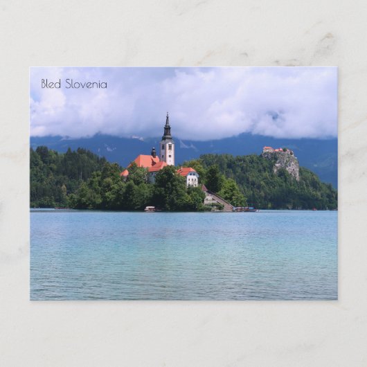 Carte Postale Bled Slovénie (Devant)