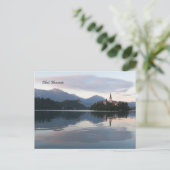 Carte Postale Bled Slovénie (Debout devant)