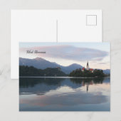 Carte Postale Bled Slovénie (Devant / Derrière)