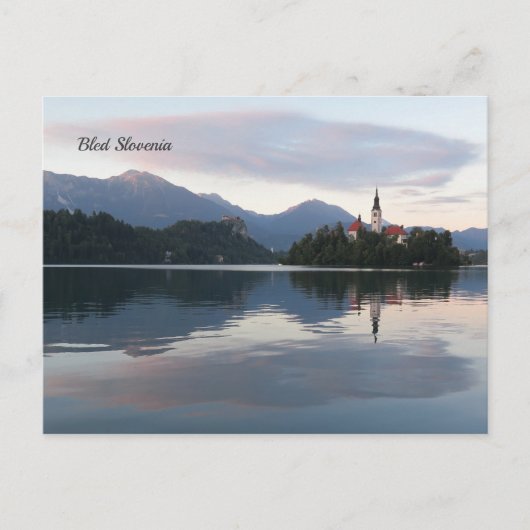 Carte Postale Bled Slovénie (Devant)