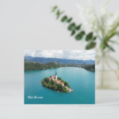 Carte Postale Bled Slovénie (Debout devant)
