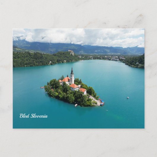 Carte Postale Bled Slovénie (Devant)