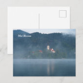 Carte Postale Bled Slovénie (Devant / Derrière)