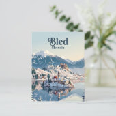 Carte Postale Bled, Slovénie (Debout devant)