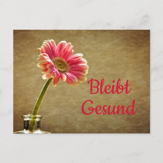 Carte Postale Bleibt Gesund - (Devant)