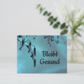 Carte Postale Bleibt Gesund - (Debout devant)