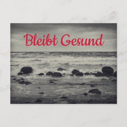 Carte Postale Bleibt Gesund - (Devant)