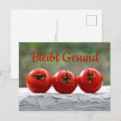 Carte Postale Bleibt Gesund - (Devant / Derrière)
