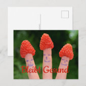 Carte Postale Bleibt Gesund - (Devant / Derrière)