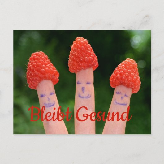 Carte Postale Bleibt Gesund - (Devant)