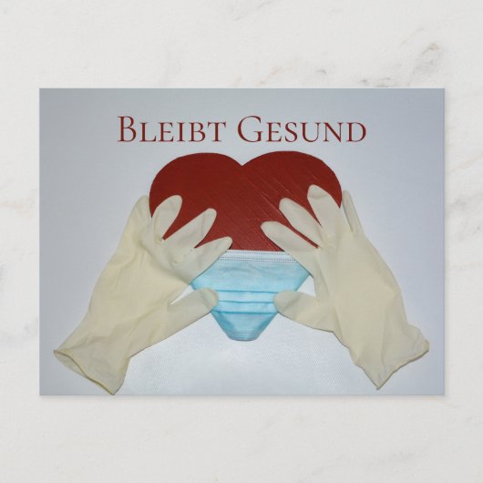 Carte Postale Bleibt Gesund - (Devant)