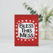 Carte postale Bless This Mess (Debout devant)