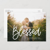 Carte Postale Blessé vacances photo moderne (Devant / Derrière)