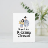 Carte Postale Blessed and K-Drama Obsessed (Debout devant)