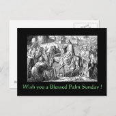 Carte Postale Blessed Palm Sunday (Devant / Derrière)