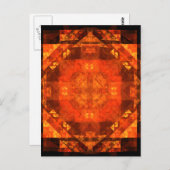 Carte Postale Blessing Abstrait Art Postcard (Devant / Derrière)