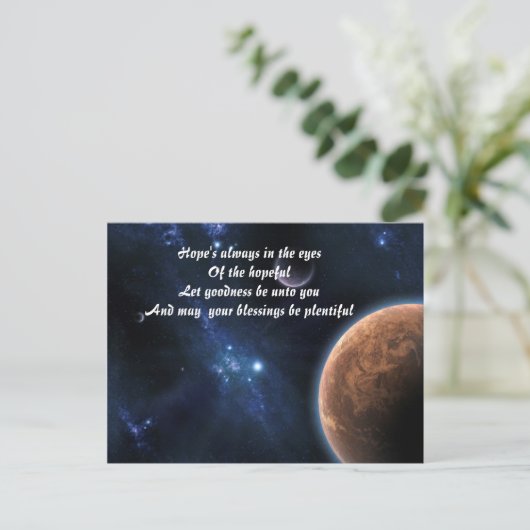 Carte Postale Blessings postacards (Debout devant)