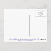 Carte Postale Blessures du matin Fée (Dos)