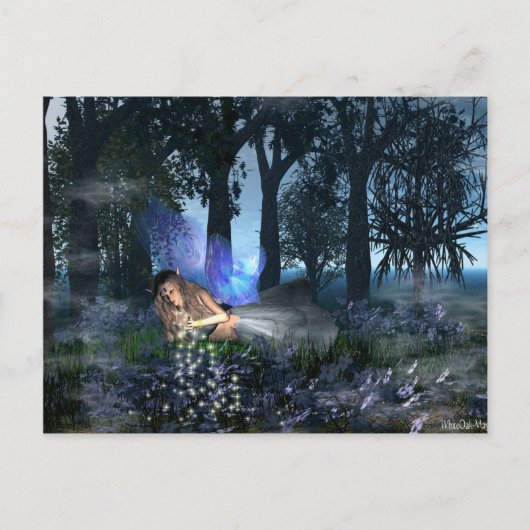 Carte Postale Blessures du matin Fée (Devant)