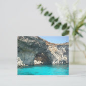 Carte Postale Bleu (Debout devant)