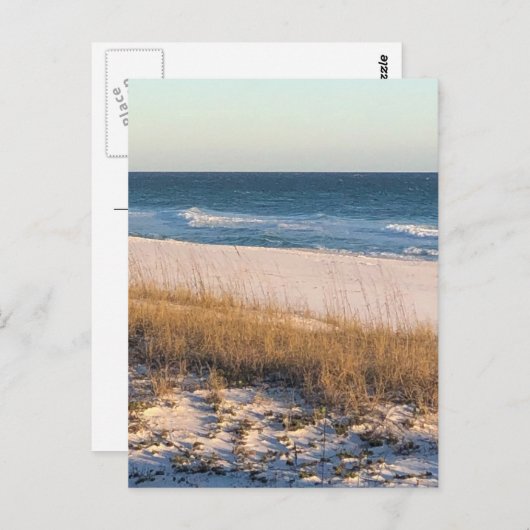 Carte Postale Bleu (Devant / Derrière)